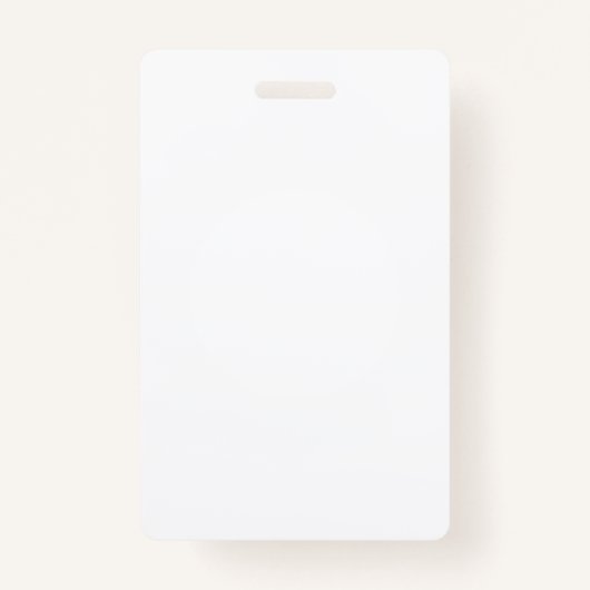 Creëer je eigen witte personaliseerbaar badge (Voorkant)