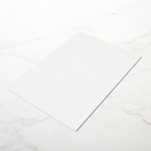 Creëer je eigen witte personaliseerbaar folie uitnodiging (Gedraaid)