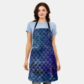 Creëer Je eigen zeemeermin Glitter Mam Vriendin Schort (Gedragen)