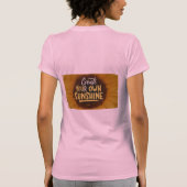 Creëer je eigen zonneschijn t-shirt (Achterkant)