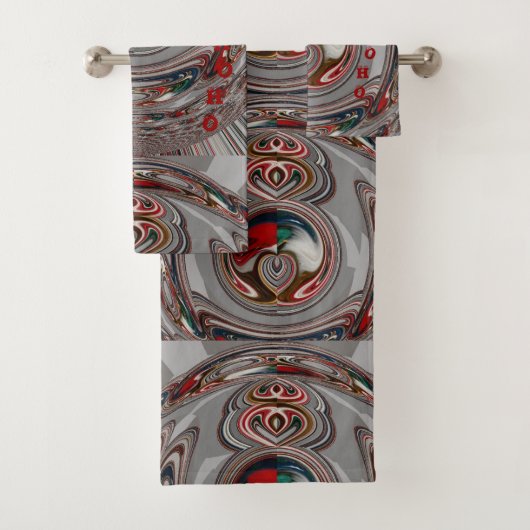 Creëer Je hebt een heerlijk prettige kerst Bad Handdoek (Insitu)