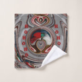 Creëer Je hebt een heerlijk prettige kerst Bad Handdoek (Wasdoekje)