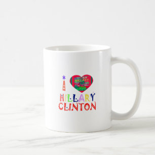 Creëer Je hebt een Inspirerend Hillary Love Quote Koffiemok