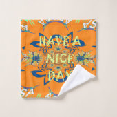 Creëer Je hebt een mooi dagenontwerp Bad Handdoek (Wasdoekje)