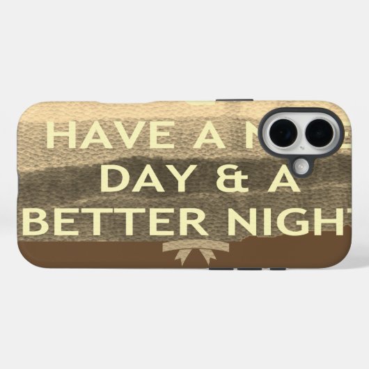 Creëer je hebt een mooie dag Case-Mate iPhone case (Achterkant (horizontaal))