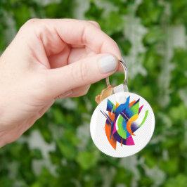creëer je toekomst positieve mentaliteit sleutelhanger