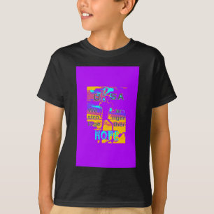 Creëer je VS hopen dat we sterker met elkaar samen T-shirt