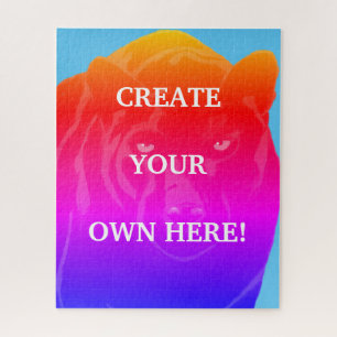 Creëer Jouw eigen foto Jigzaag Puzzle Legpuzzel