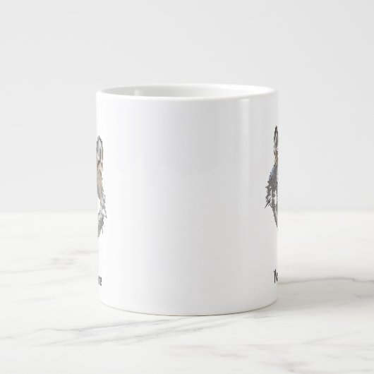Creëer Jouw eigen Grijze Wolf Specialty Coffee Mok (Voorkant)