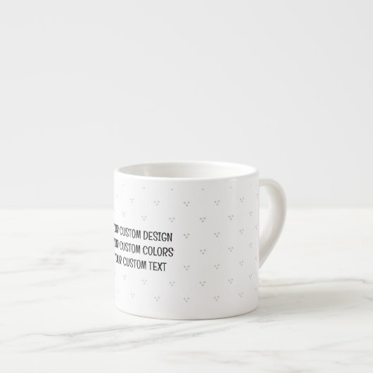 Creëer Jouw eigen persoonlijke Espresso Cup Espresso Kop (Voorkant rechts)