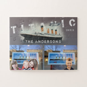 Creëer Jouw eigen twee foto Titanic Collage Legpuzzel