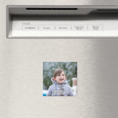 Creëer Make Custom Square Photo Fridge Dishwasmach Magneet (Insitu (Vaatwasser))