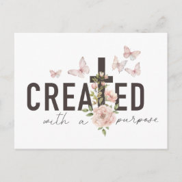 Creëer met een doel briefkaart