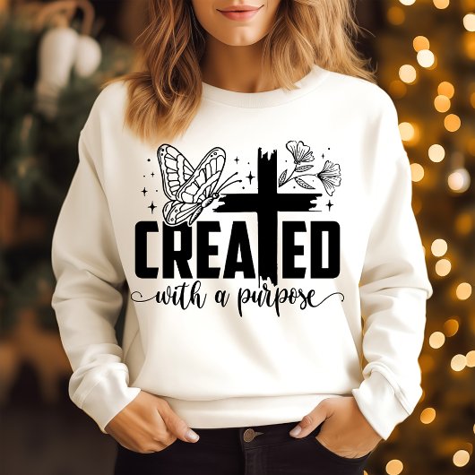 Creëer met een doel trui