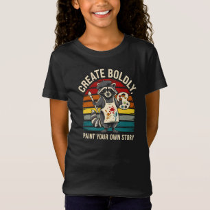 Creëer moedig met deze Schattige artistieke wasbee T-shirt