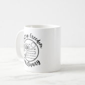 Creëer Mok inzake vrijheidssancties  (Voorkant links)