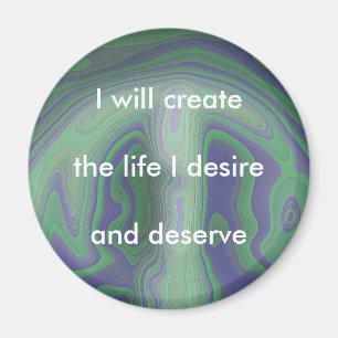 CREËER MY LIFE - een bevestigingsmagneet Magneet