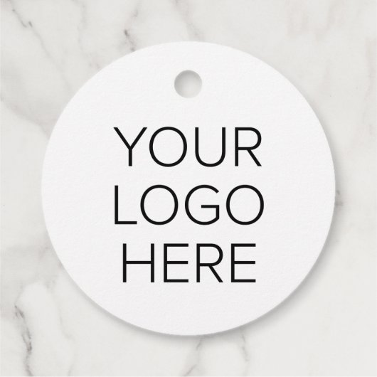 Creëer QR-code Promotie-Logo Bedankjes Labels (Achterkant)