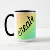 Creëer Rainbow Coffee Mok (Links)