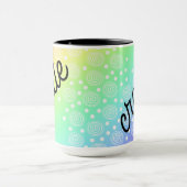 Creëer Rainbow Coffee Mok (Midden)