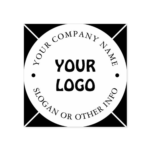 Creëer ronde stempel voor uw bedrijf (Afrduk)