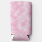 Creëer Roze en Witte Wolken Abstract Patroon (Achterkant)