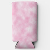 Creëer Roze en Witte Wolken Abstract Patroon (Voorkant)