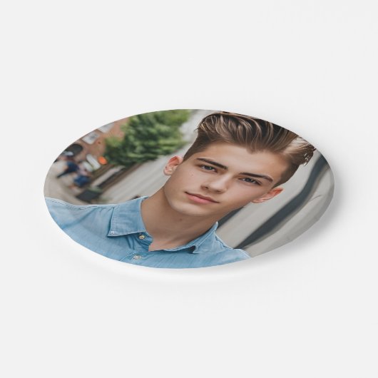 creëer Simple Custom Foto Persoonlijk Papier Bord (Gekanteld)