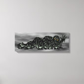 Creëer Slime Hulk Weird Horror Art Canvas Afdruk (Voorkant)