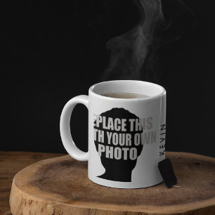 Creëer Speciale foto met naam Koffiemok