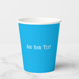 Creëer Stijlvolle professionele aangepaste wensen Papieren Bekers