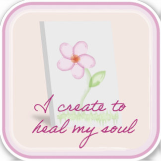 Creëer to Heal Vinyl Sticker