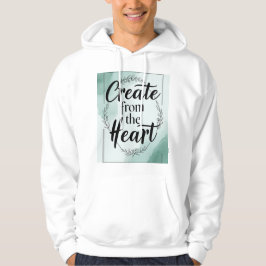 Creëer uit het hart 2 hoodie