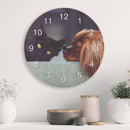 Creëer Uw aangepaste foto voor foto's met moderne Ronde Klok