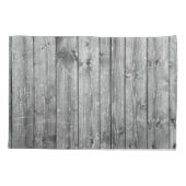 Creëer Uw aangepaste fotocollage Rustic Farmhouse Kussensloop (Achterkant)