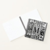 Creëer Uw aangepaste fotocollage Rustic Farmhouse Notitieboek (Binnen)