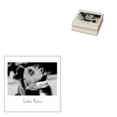 Creëer Uw aangepaste fotohandtekening Rubberstempel (Gestempeld)