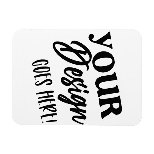  Creëer Uw Afbeelding Magneet (Horizontaal)