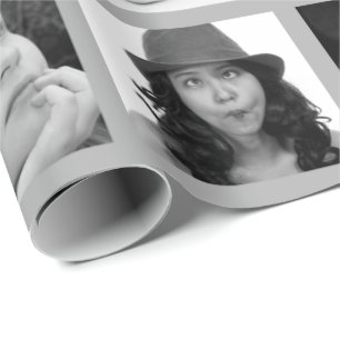 Creëer-Uw-Eigen 10-Foto-Collage Gift Wrap Cadeaupapier