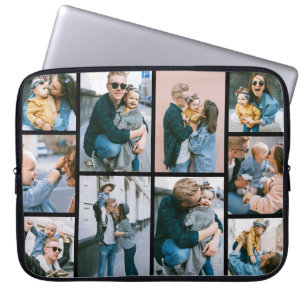 Creëer Uw eigen 10 Fotocollage Electronics Bag Laptop Sleeve