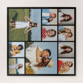 Creëer Uw eigen 10 fotocollage Legpuzzel (Horizontaal)