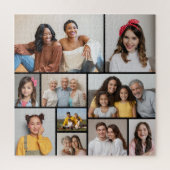 Creëer Uw eigen 10 fotocollage Legpuzzel (Verticaal)