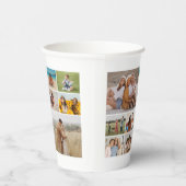 Creëer Uw eigen 10 fotocollage Papieren Bekers (Rechts)