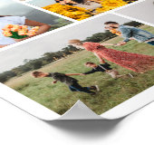 Creëer Uw eigen 10 fotocollage Poster (Hoek)