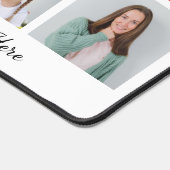 Creëer Uw eigen 10 fotocollage Uw groet toevoegen Bureaumat (Hoek)