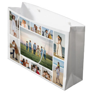 Creëer Uw eigen 11-fotocollage Groot Cadeauzakje