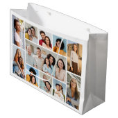 Creëer Uw eigen 11-fotocollage Groot Cadeauzakje (Voorkant Gekanteld)
