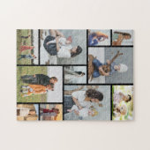 Creëer Uw eigen 11-fotocollage Legpuzzel (Horizontaal)