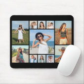 Creëer Uw eigen 11-fotocollage Muismat (Met muis)