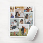 Creëer Uw eigen 11-fotocollage Muismat (Met muis)